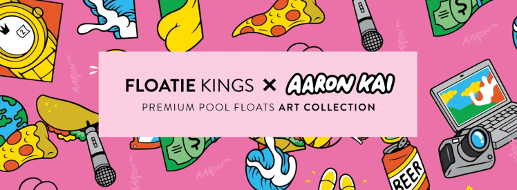 Floatie Kings Pool Floating Art